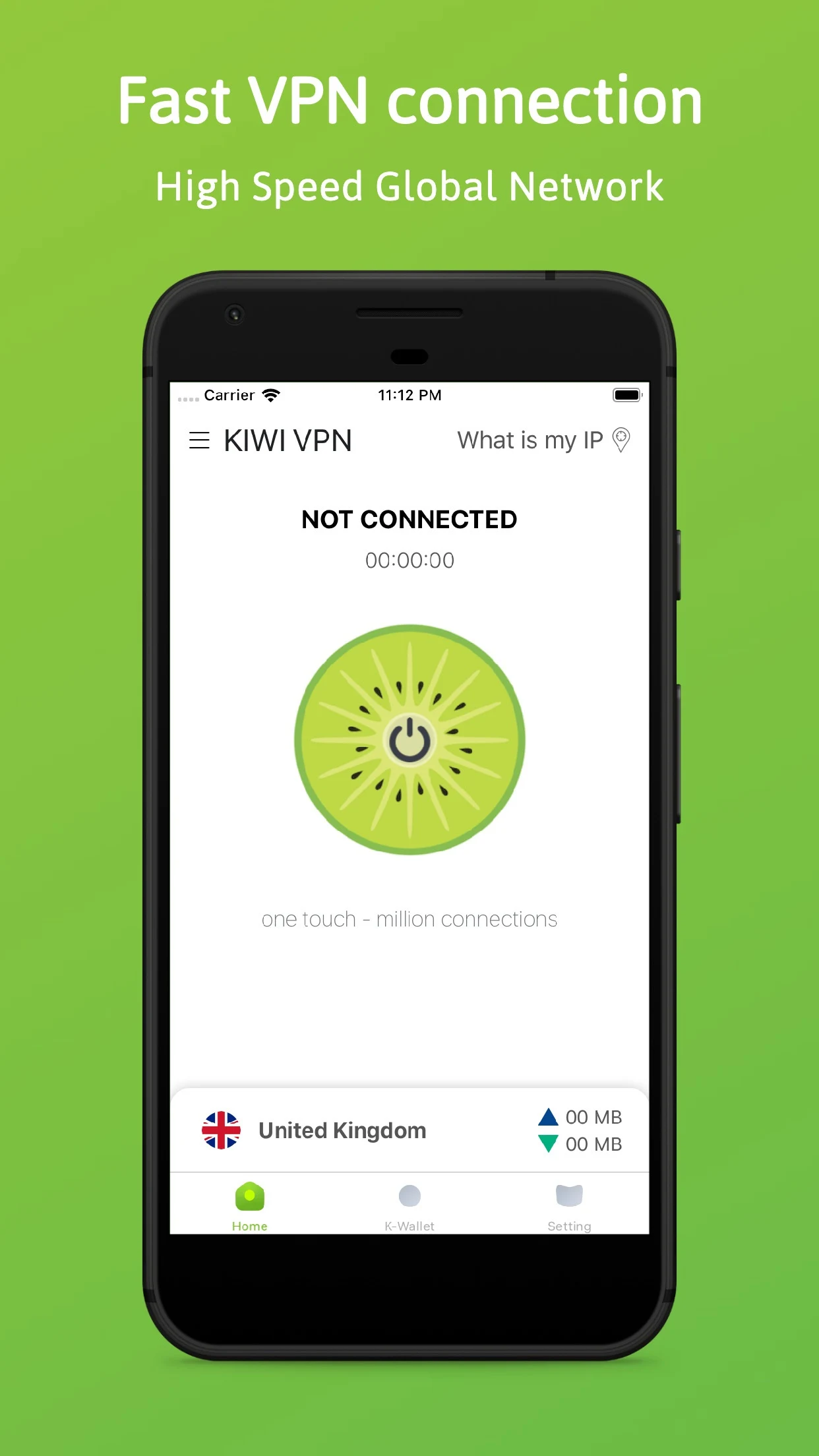 Kiwi VPN Connection IP Changer screenshot